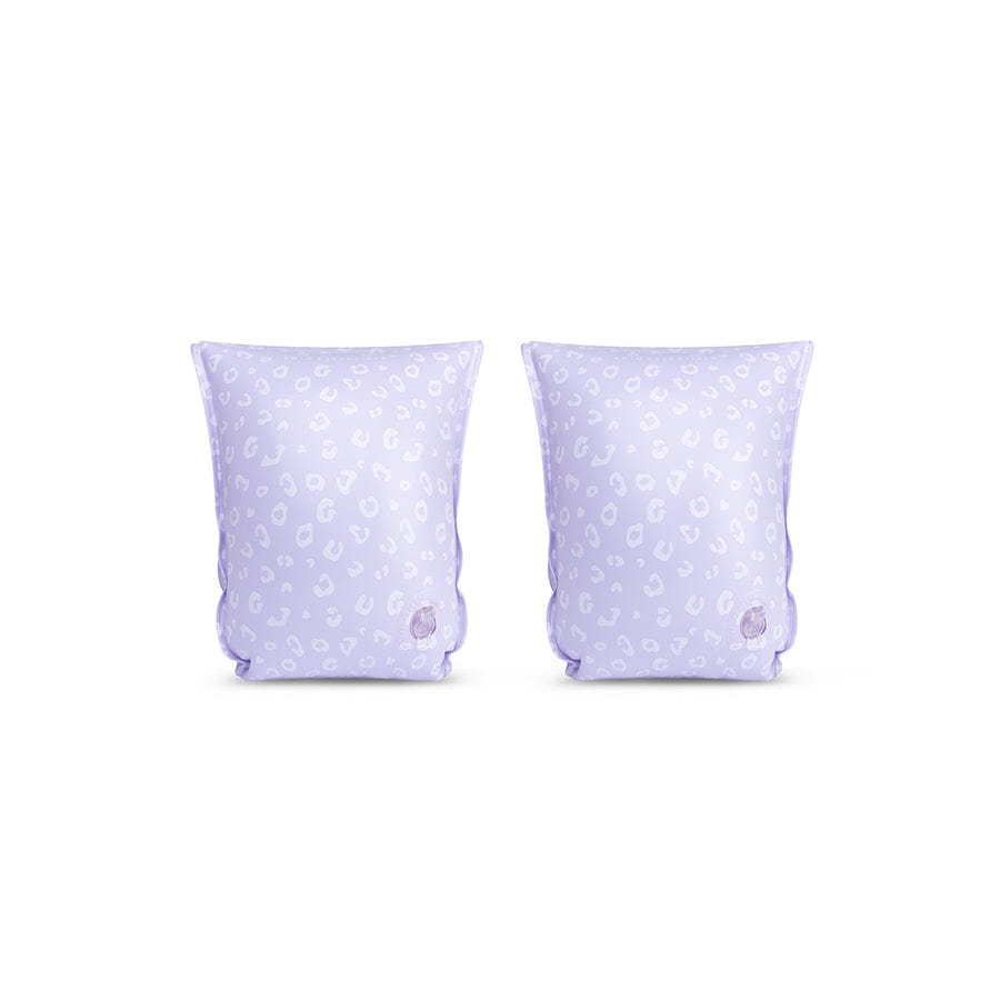 Leopard | Lilac Swim Arm Bands 0-2 years