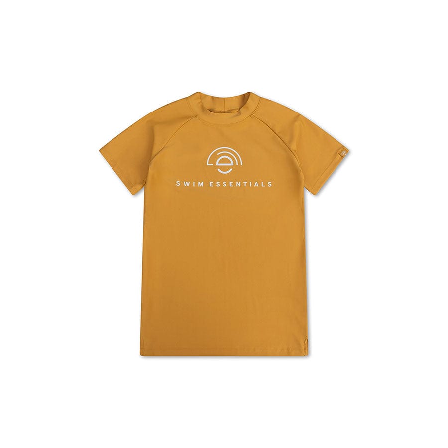 Pure Tones | Yellow UV Swim Shirt with Short Sleeves