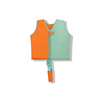 Vivid Clash | Orange/Green Life Jacket 3-6 years