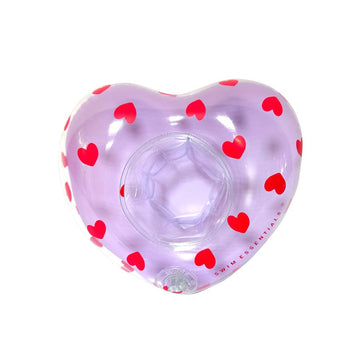 Sweet Hearts | Lila Inflatable Cup Holder Heart