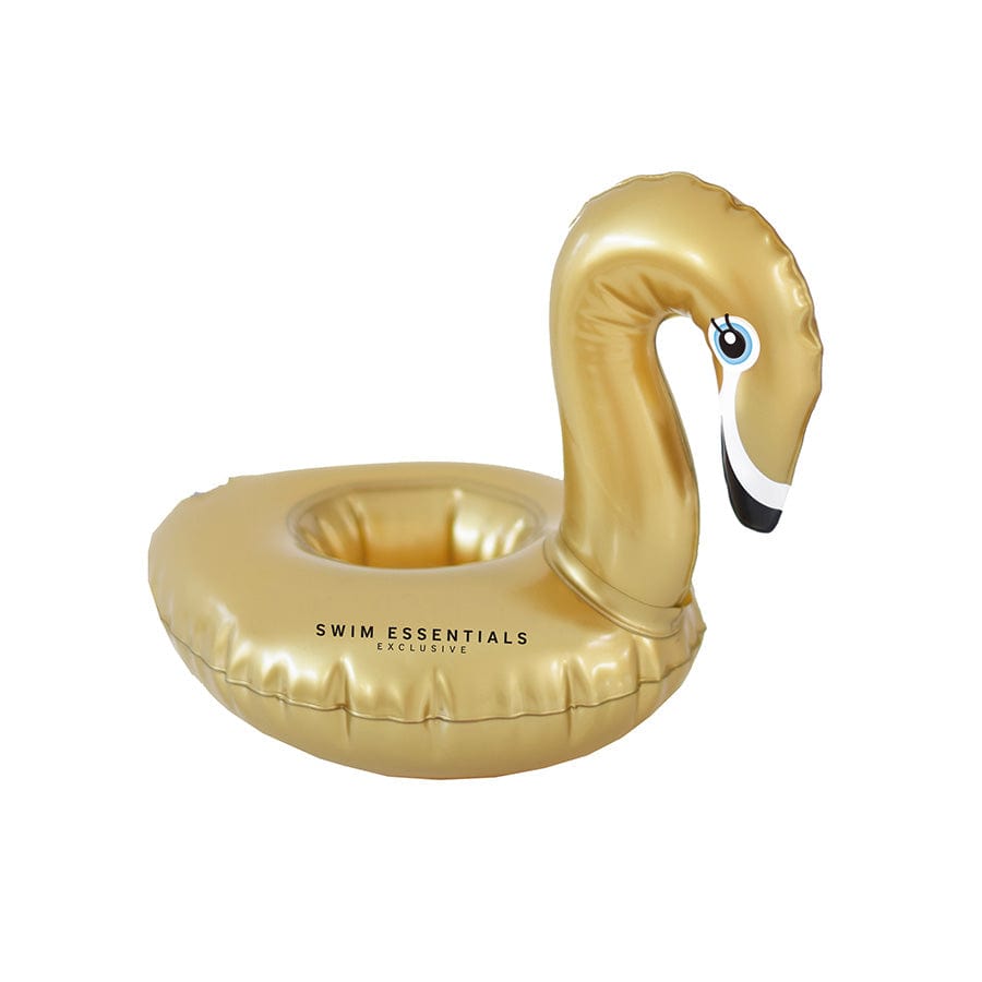 Dreamscape | Golden Inflatable Cup Holder Swan