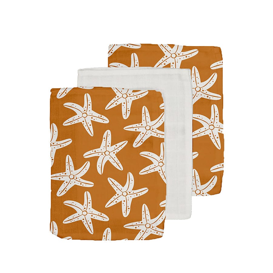 Seastar | Orange Hydrophilic Cloths 25 x 25 cm - 3 pieces