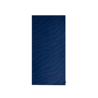 Vibrant Stripes | Blue Microfiber Beach Towel 135 x 65 cm