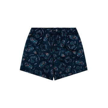 Islands | Dark Blue UV Swim Shorts Boys