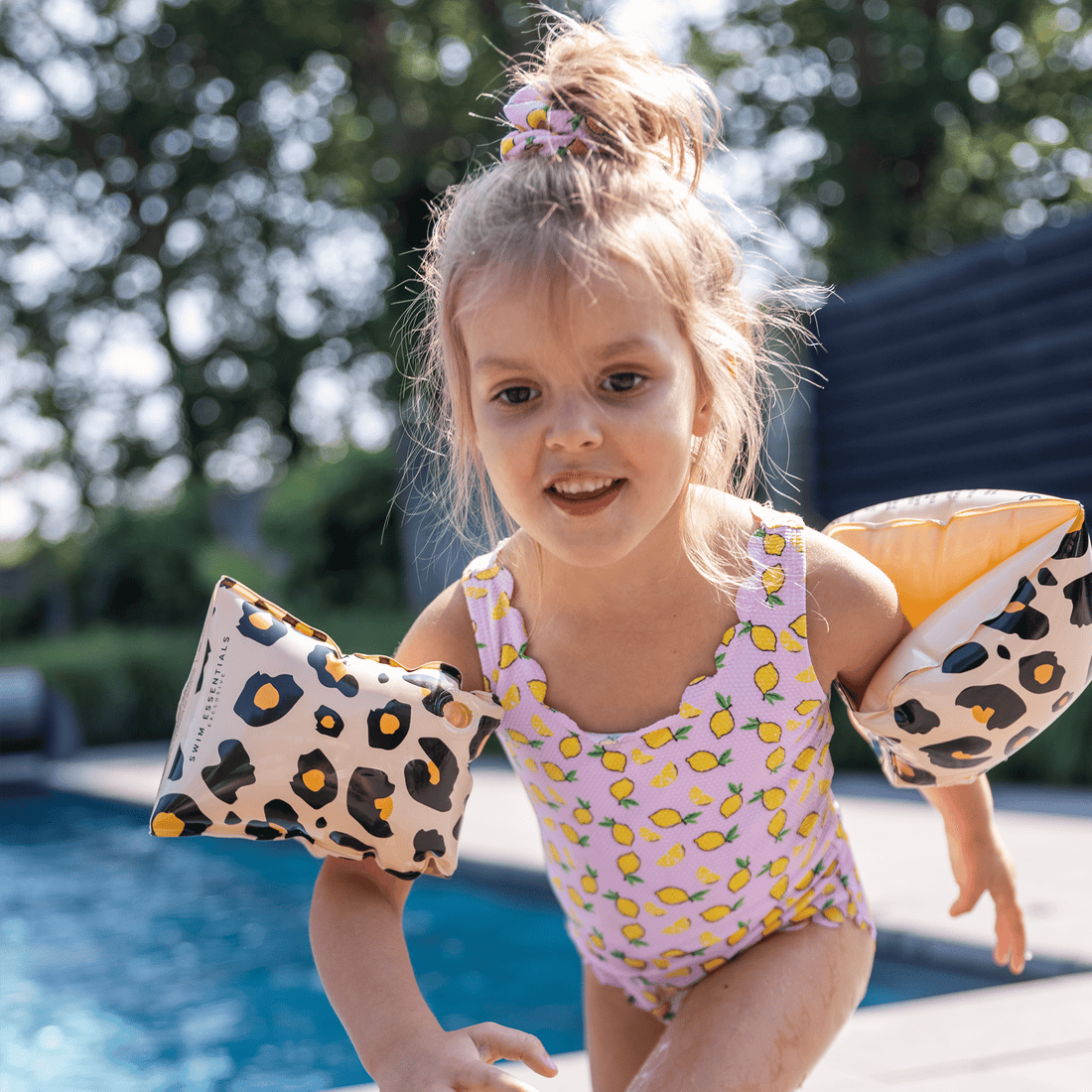 Safari Chic | Beige Swim Arm Bands 2-6 years