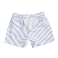 Blue Stripes | Blue/White UV Swim Boxer for Boys