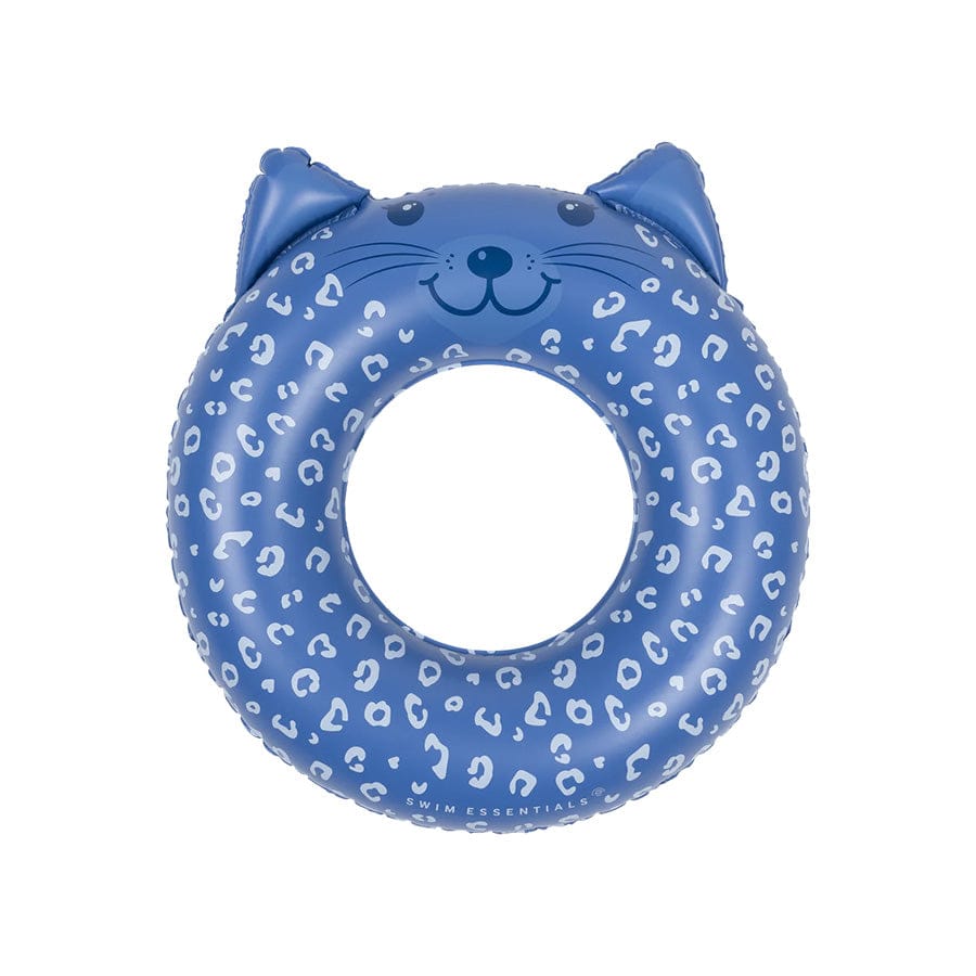 Leopard | Blue Animal Pool Float Ø 55 cm