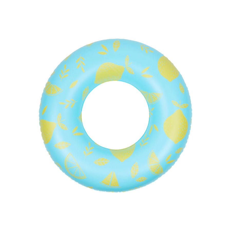 Lime | Blue/Yellow Swim Ring Ø 90 cm