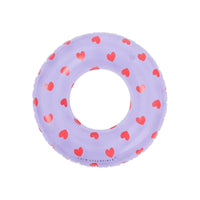 Sweet Hearts | Purple Swim Ring Ø 55 cm