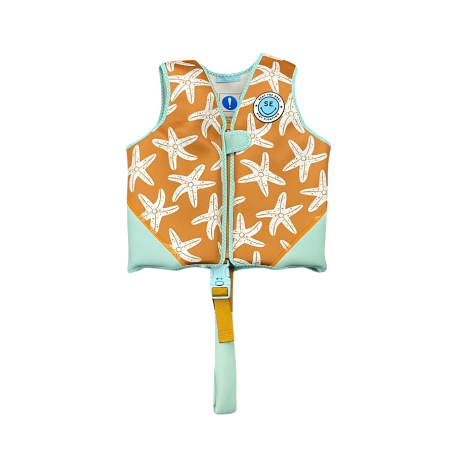 SE Swim vest Sea Star Panther print 3-6 years